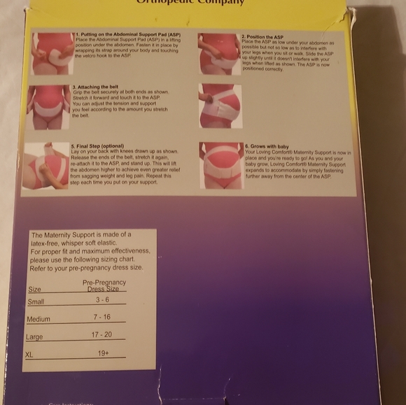 Bell Horn Maternity Support Belt M - Picture 4 of 5